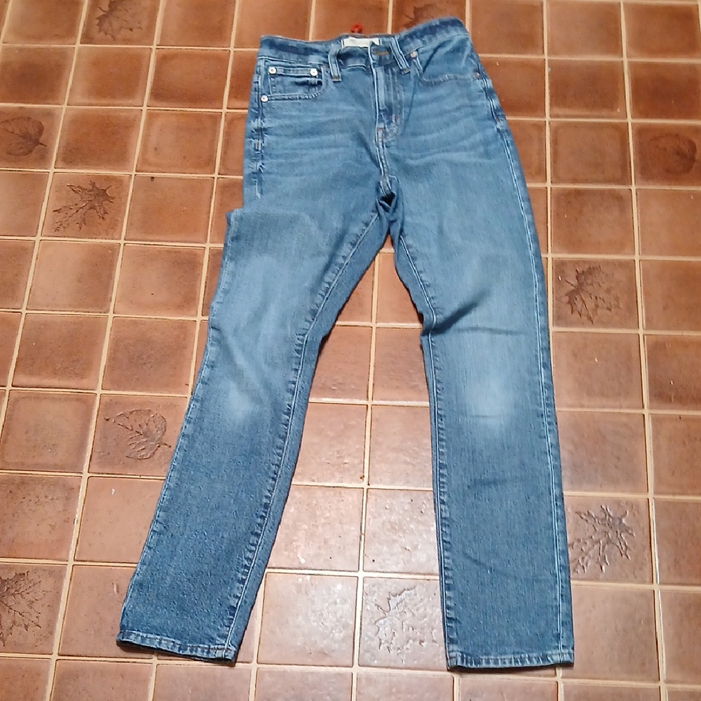 Madewell High Rise Slim Boy Jean